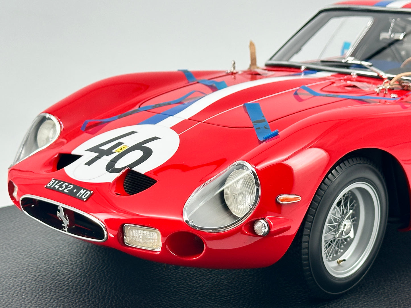 Amalgam 1/8 Ferrari 250GTO Red High-end Limited Edition Car Model