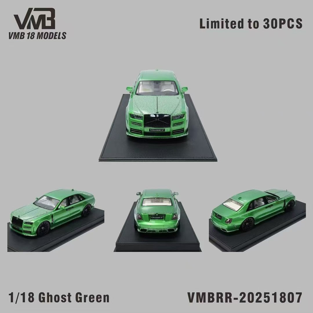VMB 1/18 Rolls-Royce Ghost Limited Edition Simulation Model Car