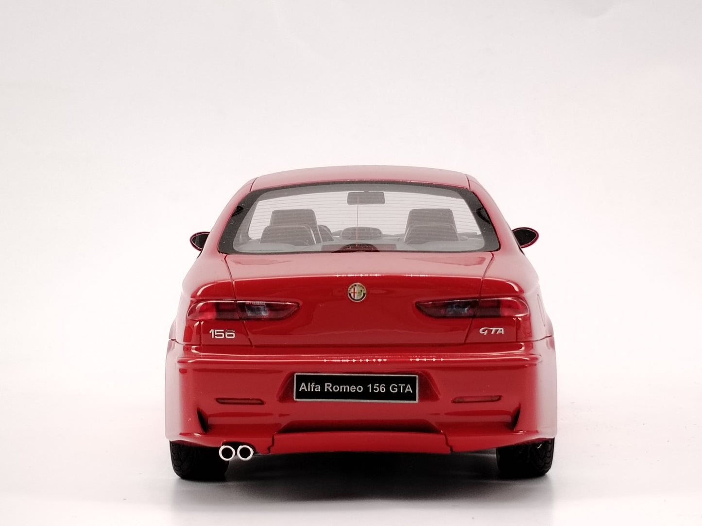 OTTO 1/18 Alfa Romeo 156 GTA Red Simulation Model Car