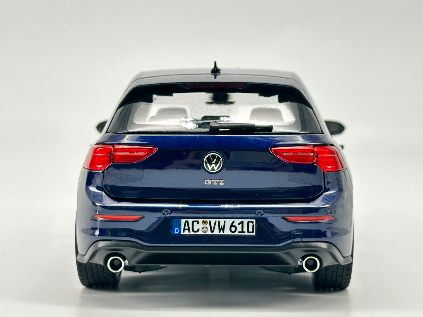 Norev 1/18 Volkswagen Golf GTI 2020 Blue Alloy Full Open Simulation Car Model NOR156