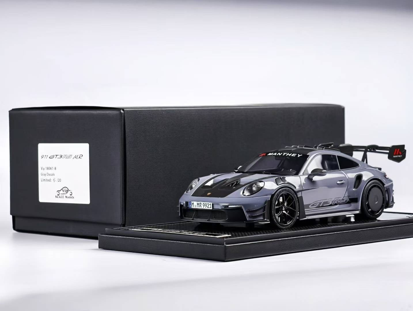 Vip Scale Models 1:18 Porsche 911 GT3 RS-Manthey Racing Modified Resin Model