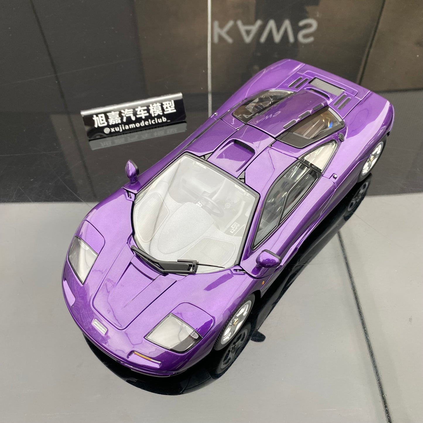 LCD 1/18 McLaren F1 XP5 alloy car model ornament gift