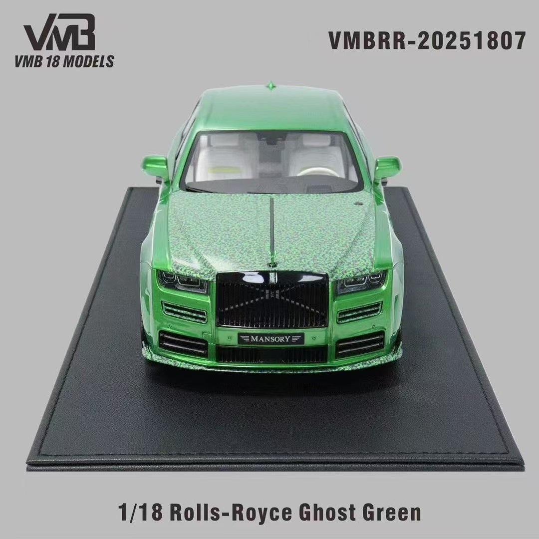 VMB 1/18 Rolls-Royce Ghost Limited Edition Simulation Model Car