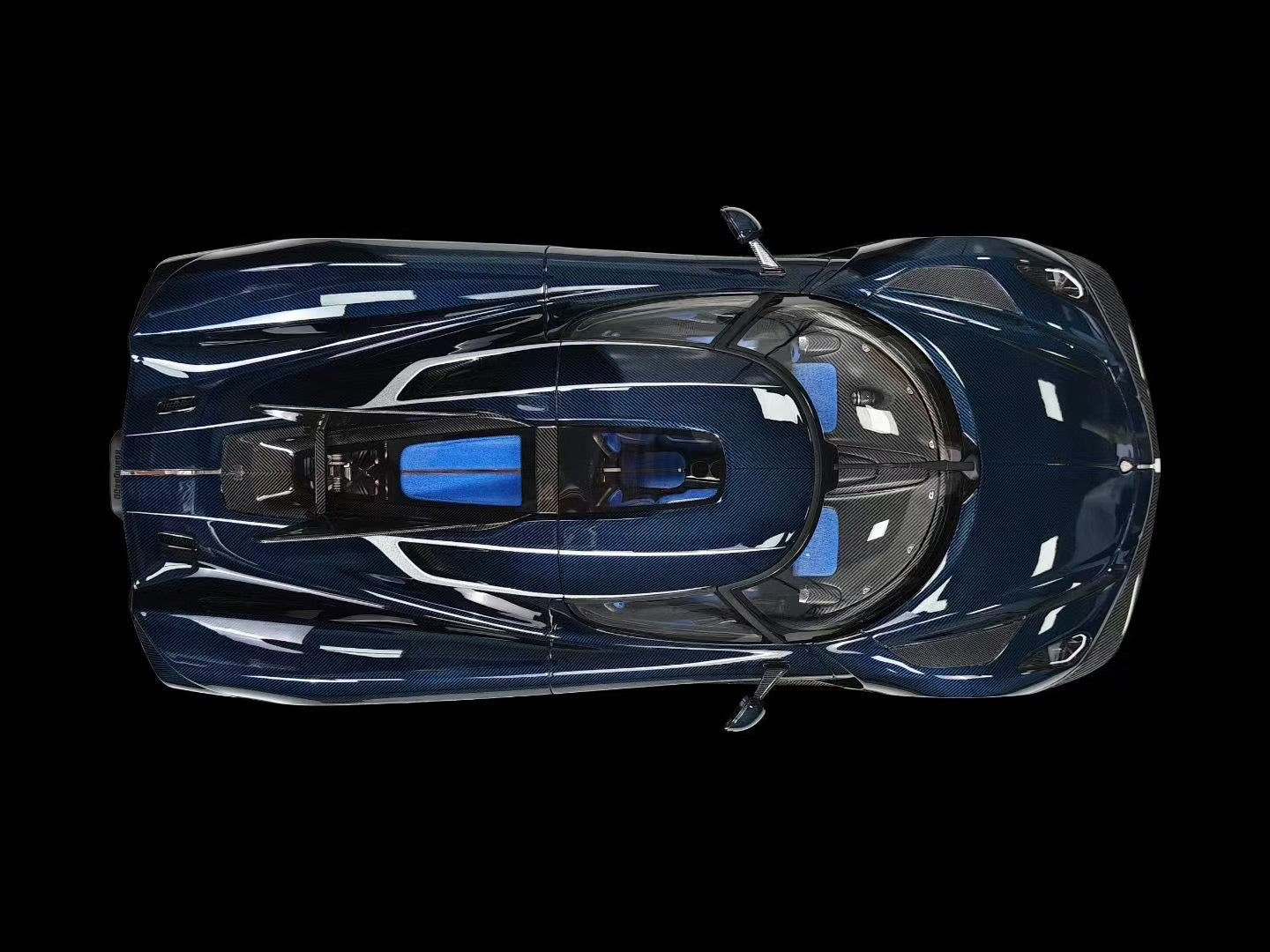 Frontiart 1/18 Koenigsegg Jesko Absolute Edition Carbon Black