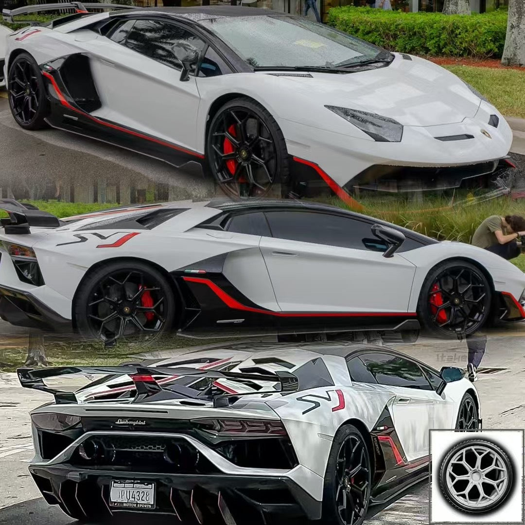 DM 1/18 Lamborghini SVJ supercar limited edition simulation car model ornament