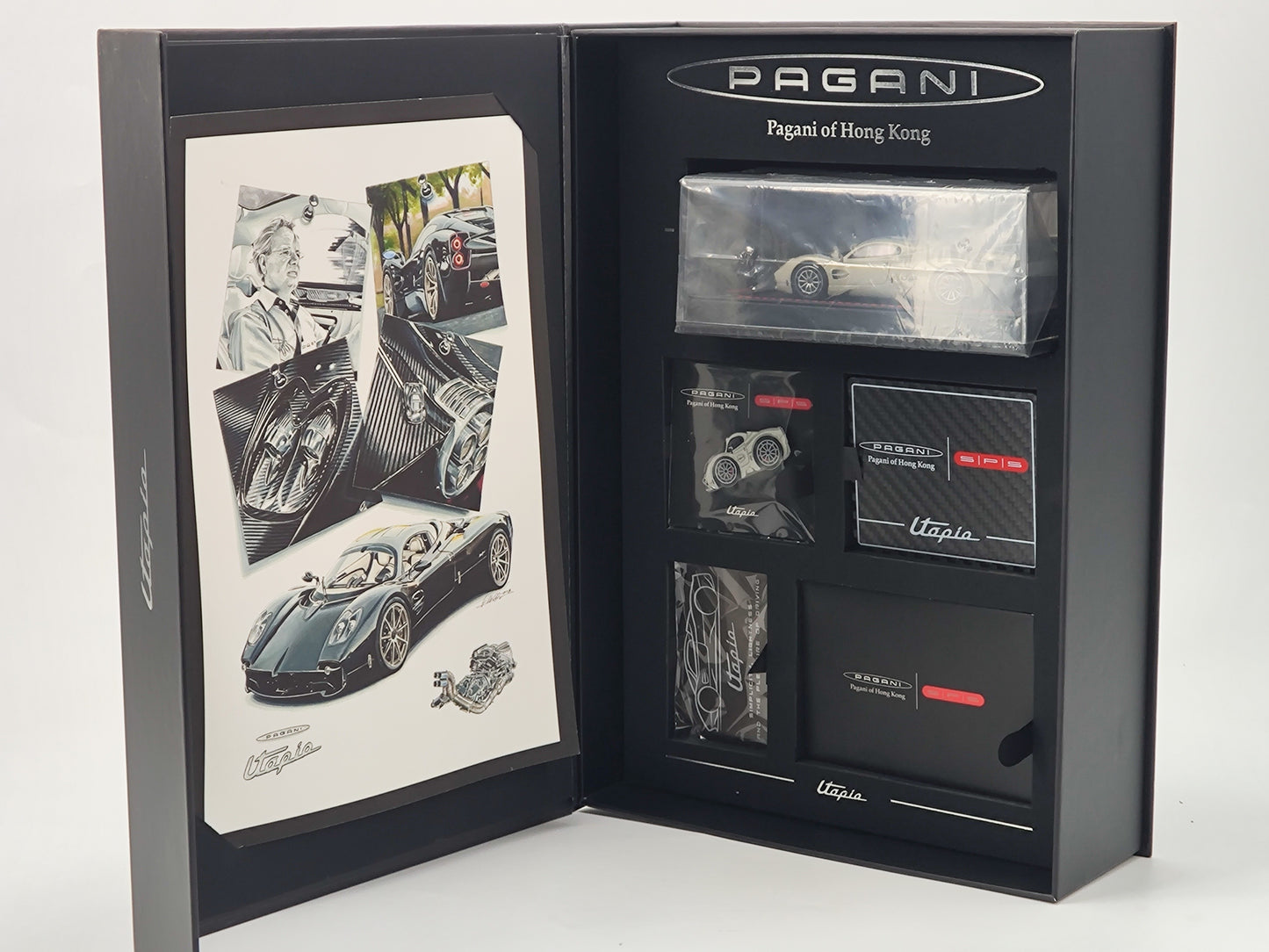 ZP 1/43 Pagani Utopia Hong Kong Launch Owner's Set Limited Model Car
