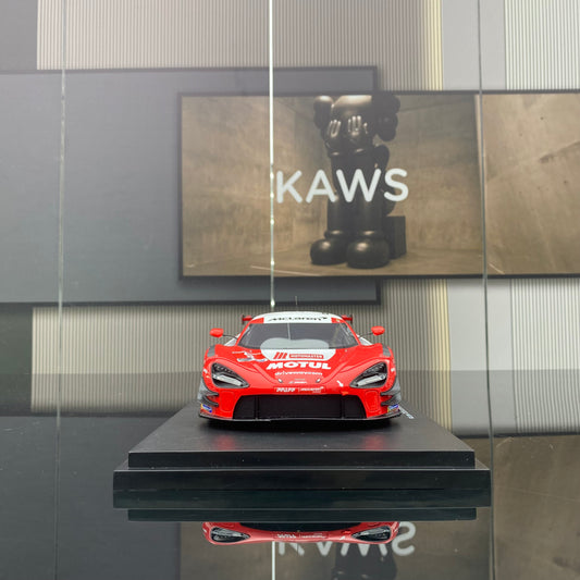 Topspeed 1/18 McLaren 720GT3 EVO #9 simulation car model collection ornaments