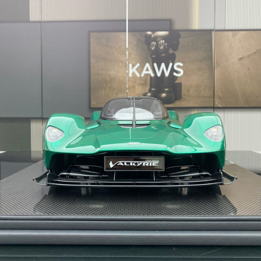 FRONTIART 1/8 Aston Martin Valkyire British Green FA Modelo de edición limitada