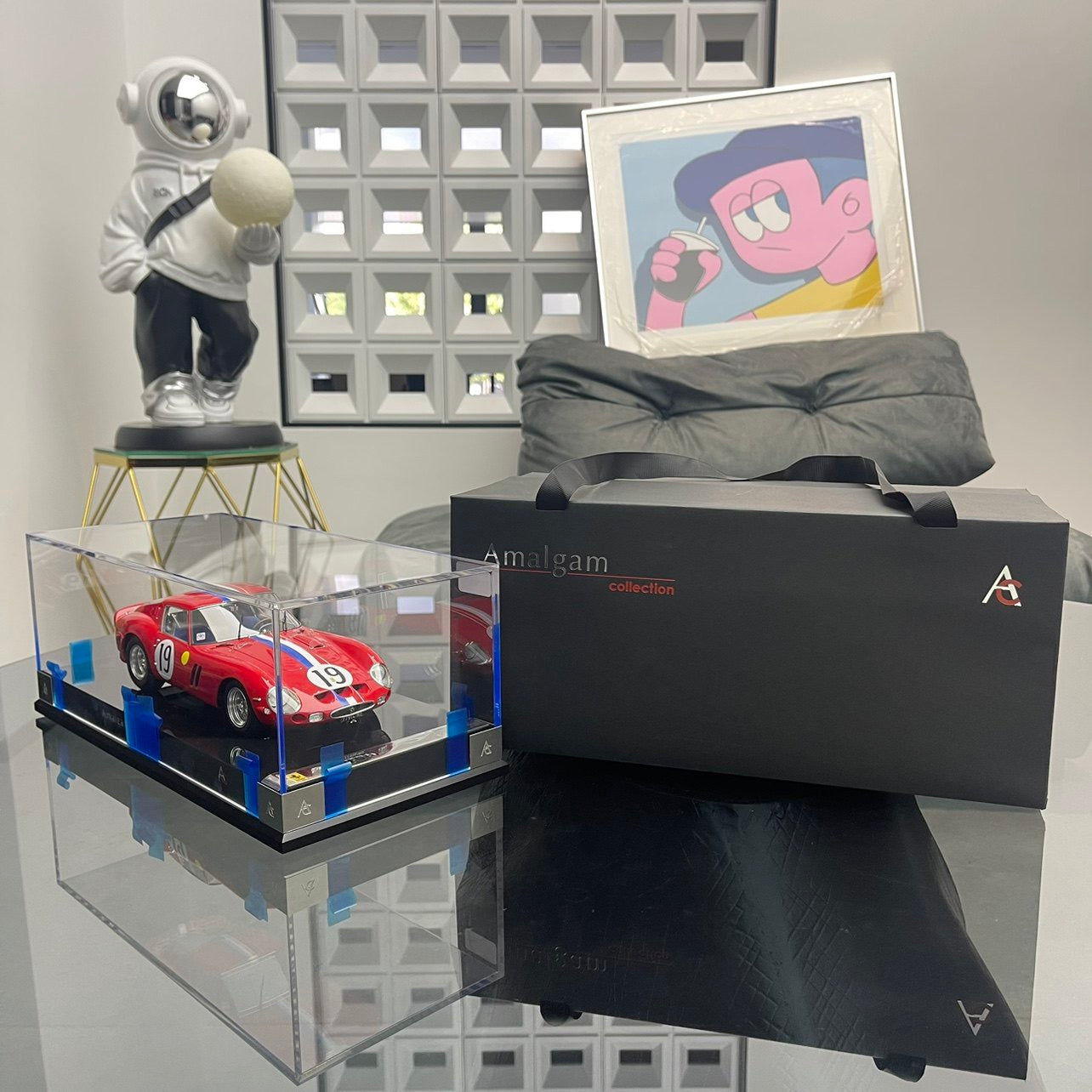 Amalgam 1/18 Ferrari 250gto limited edition high-end car model ornament collection