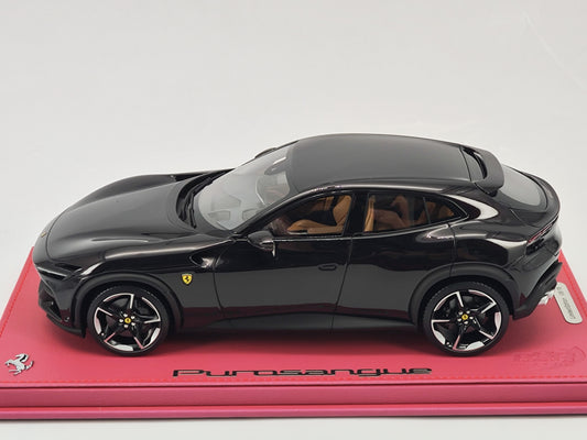 BBR 1/18 Ferrari PUROSANGUE Black Simulation Model Car P18219CCH