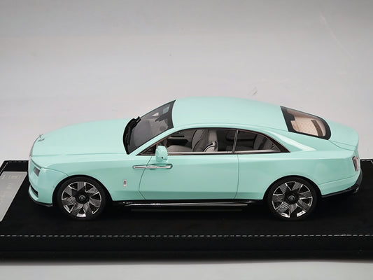 HH Model 1/18 Rolls-Royce Spectre Green Limited Edition Car Model Decoration