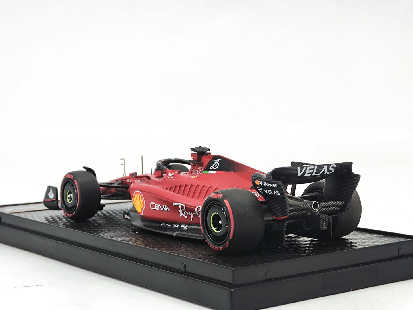 BBR 1/43 Ferrari SF-75 Bahrain Station Simulation Car Model BBRC275BCH