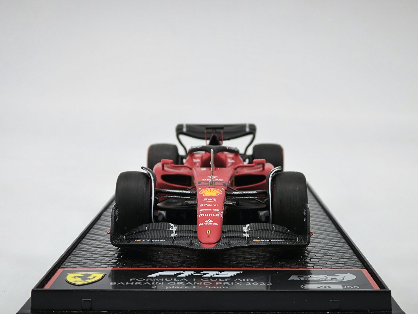 BBR 1/43 Ferrari SF75 GP Bahrain Station Limited Edition Car Model Ornaments