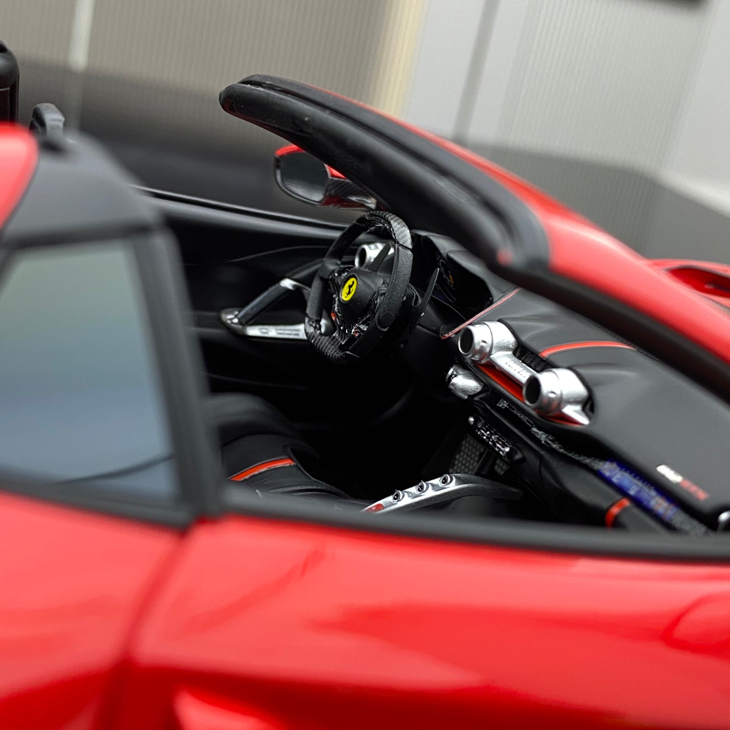 Ferrari 812 GTS, modelo de coche sellado en resina, escala 1/18, regalo