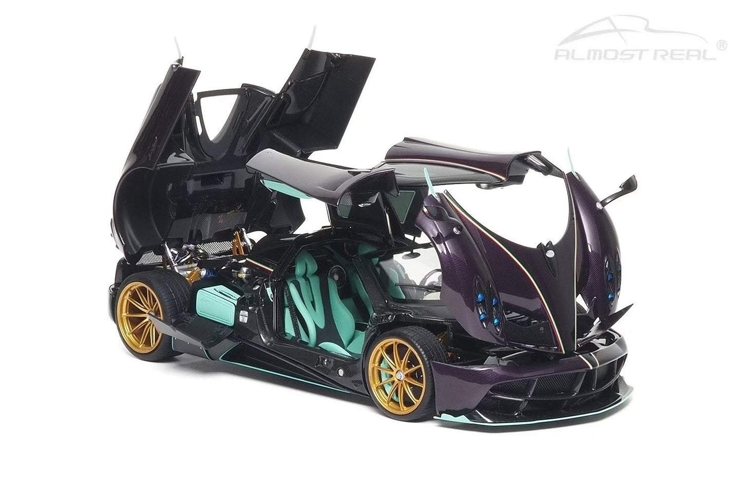 ALMOSTREAL 1/18 Pagani Dinastina Yazi Dragon Edition Diecast Model