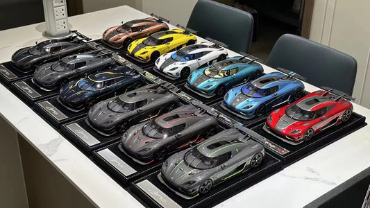 HH Model 1/18 Koenigsegg Agera RS Simulation Car Model Ornaments