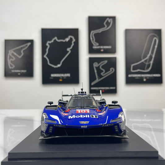 Topspeed 1/18 Cadillac V-Series.R #101 (Cadillac Wayne Taylor Racing) – Blue Livery (TS0643)