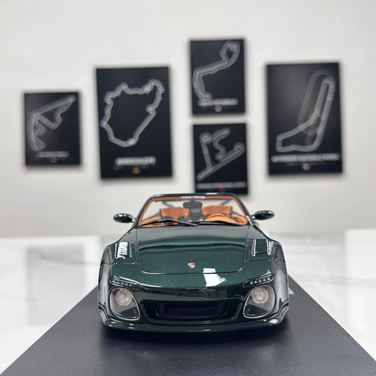GT Spirit 1/18 Porsche Old & New Tokyo Auto Salon Green GT548