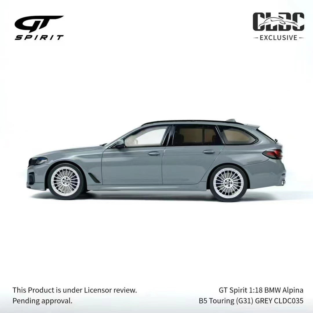 GT Spirit 1/18 BMW Alpina B5 Touring (G31) GRAY simulation car model ornaments