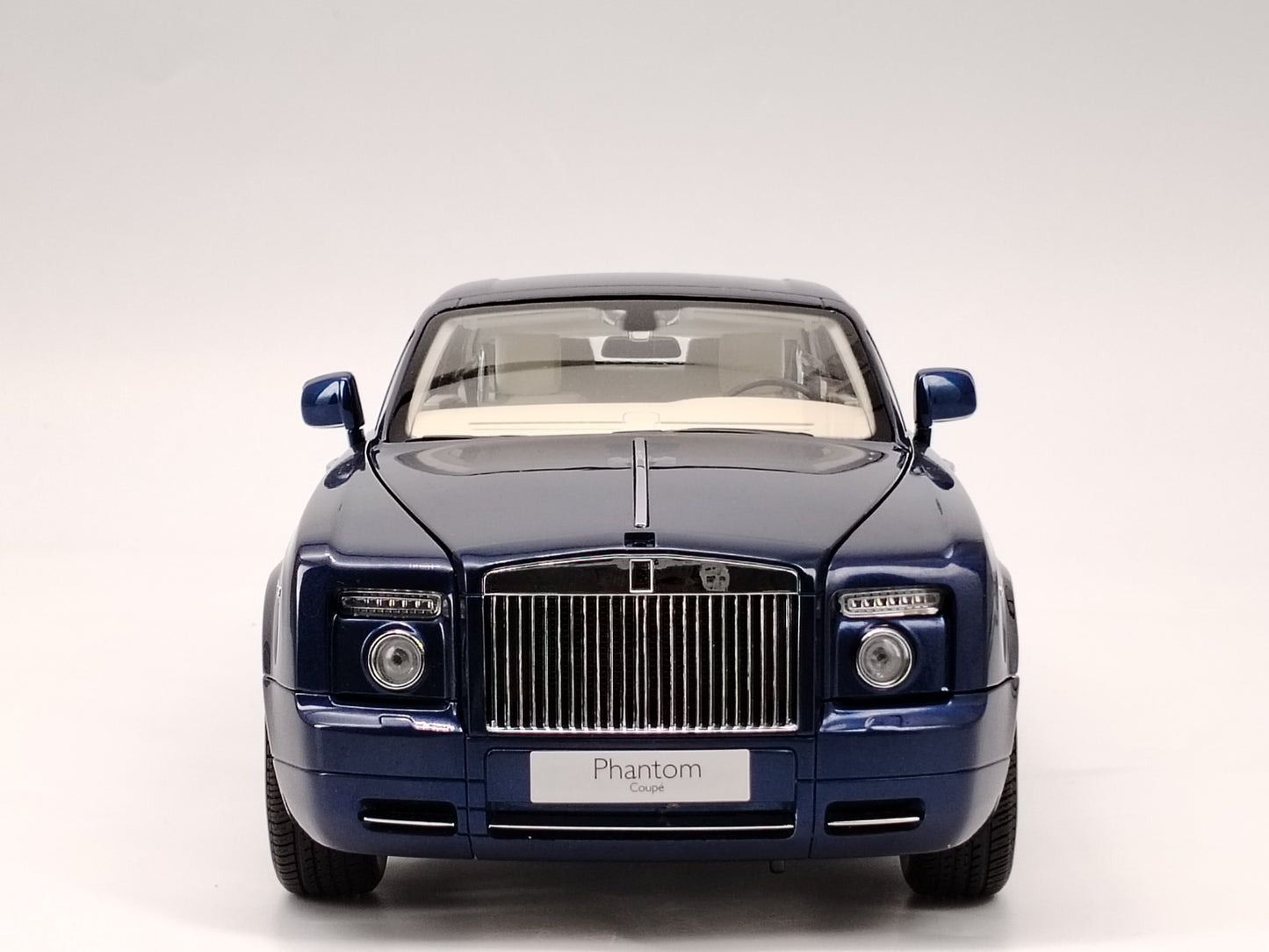 Kyosho 1/18 Rolls-Royce Phantom Coupe Metallic Blue Alloy Car Model