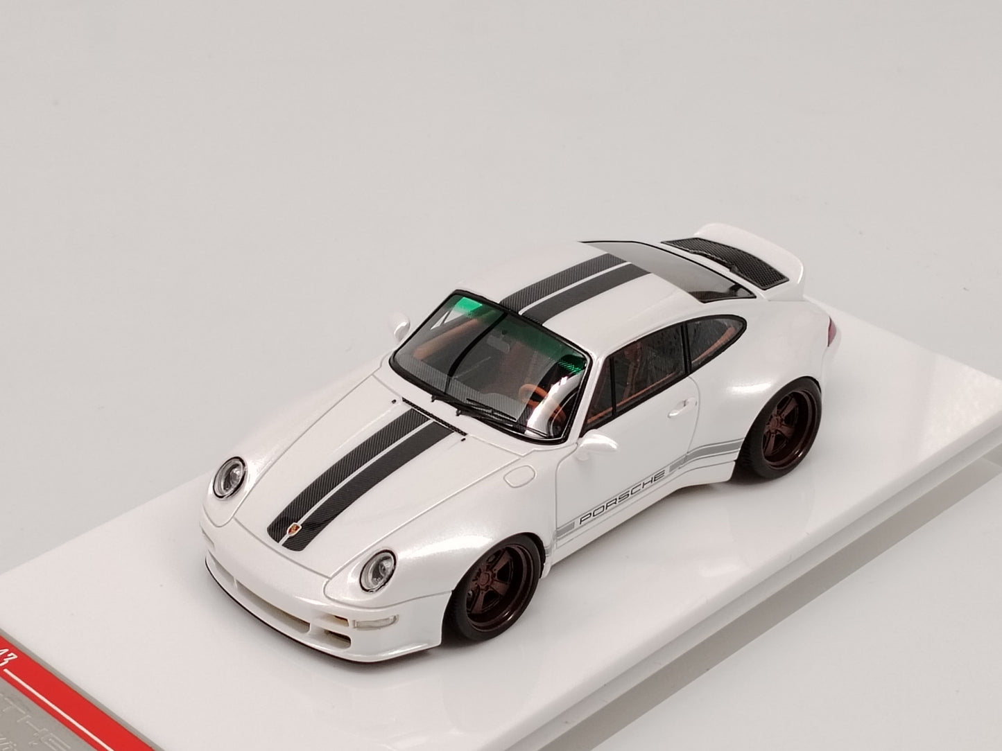 SCM 1/43 Porsche Gunther Werks Limited Edition Simulation Car Model Ornaments
