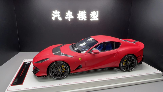TE 1/18 Ferrari 812 Competizione Simulation Model Car