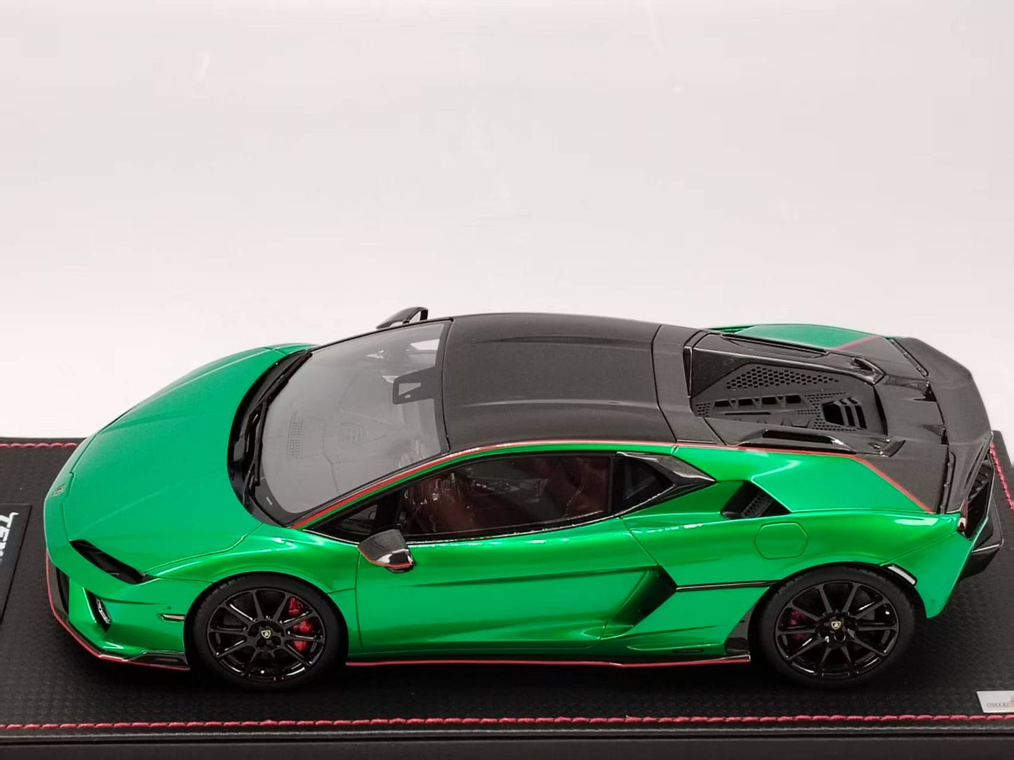 MR 1/18 Lamborghini New Baby Bull Temerario AP Kit Version Mercury Green Resin Model LAMBO062A