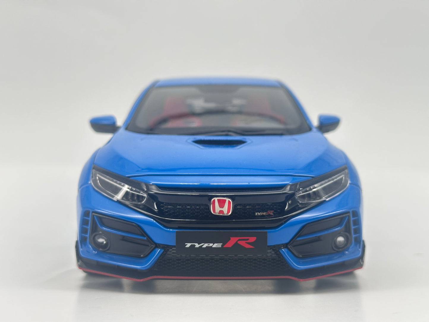 LCD 1/18 Honda Civic TYPE-R FK8 Racing Blue Alloy Car Model