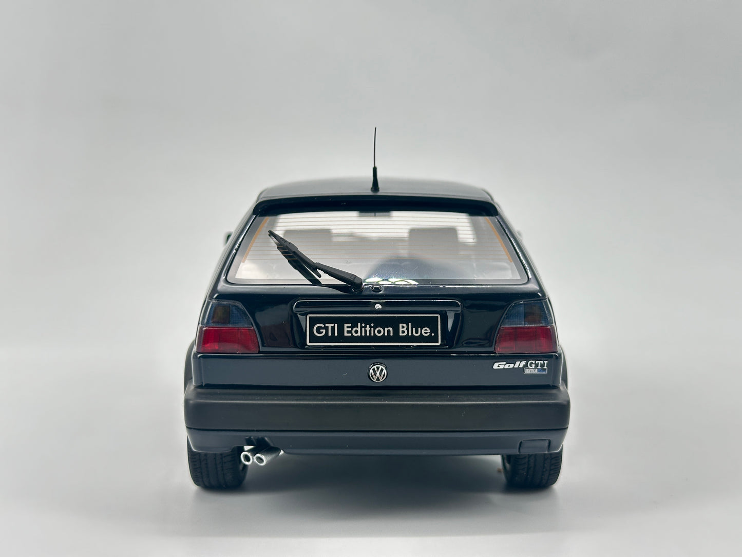OTTO 1/18 Volkswagen GOLF MK2 GTI EDITION Blue Resin Model Car