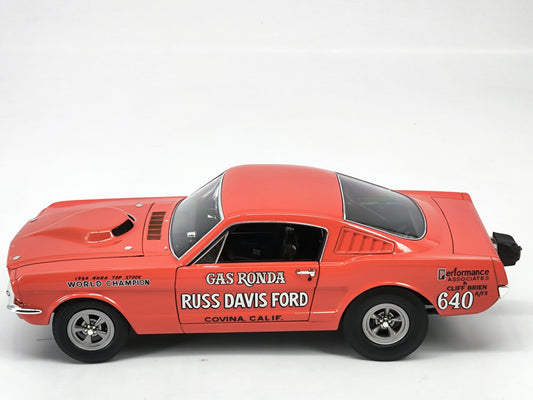 ACME 1/18 Ford Mustang A/FX Gas Ronda 1965 Orange Paint Model