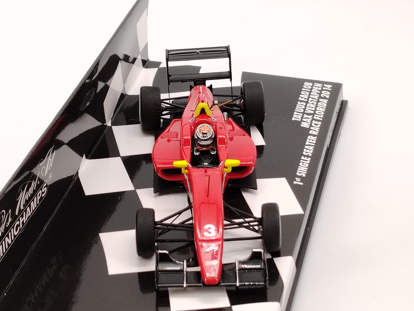 MINICHAMPS 1/43 TATUUS FA010B - RACE FLORIDA Red Alloy Model Car