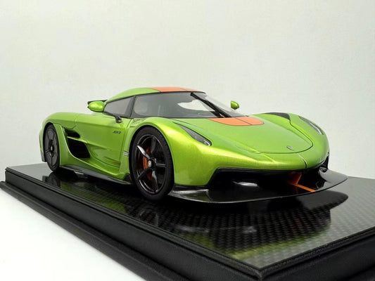 【Preventa】Modelo de coche Frontiart 1/18 Koenigsegg Jesko Absolute Edition Pearlescent Green Limited Edition