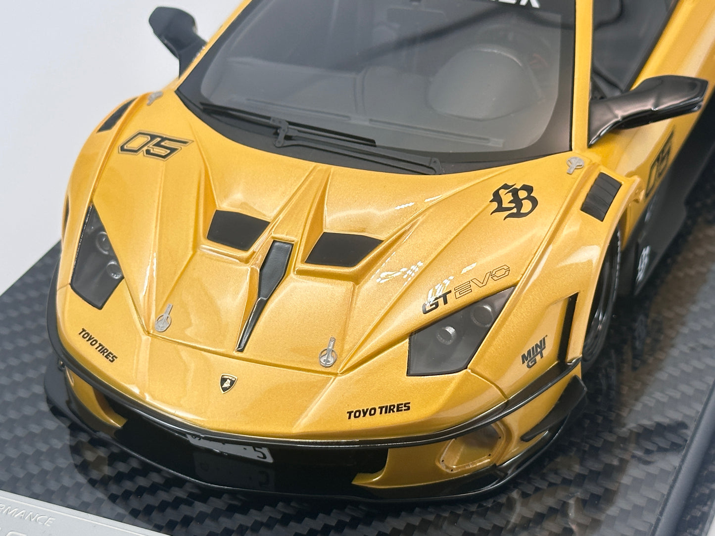 VIP 1/18 Lamborghini Murcielago GT EVO Pearl Yellow Resin Model Car VIP170