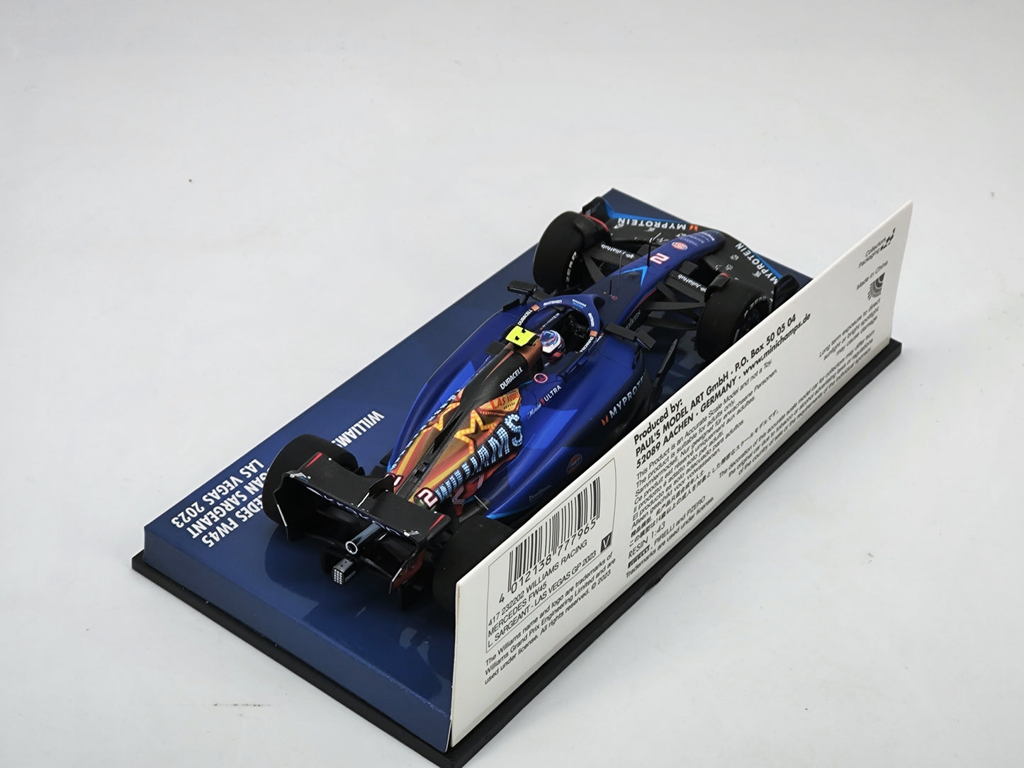 Minichamps 1/43 Williams Racing FW45 Diecast Car Model