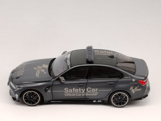 MINICHAMPS 1/18 BMW M3 COMPETITION Safety Car Grey Alloy Model 113020206