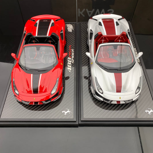 BBR 1/18 Ferrari 488 Pista Spider series! 6 styles in total