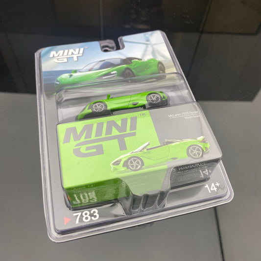 MINIGT 1:64 #783 McLaren 750S alloy car model