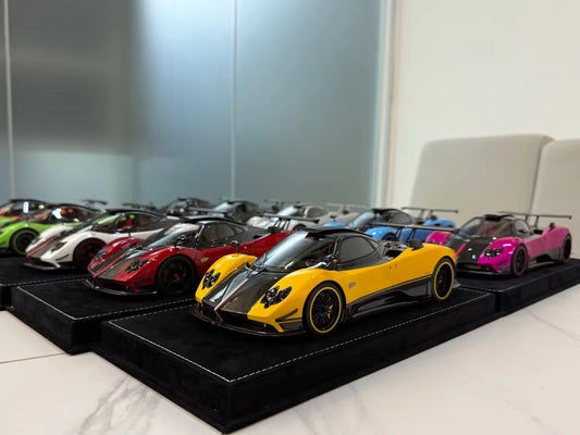 HH Model 1/18 Pagani Cinque Limited Edition Simulation Car Model Ornaments