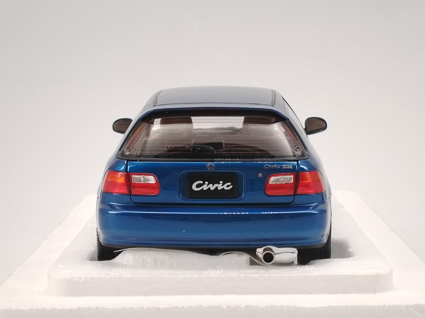 LCD 1/18 Honda EG6 SiR Blue Alloy Model Car Birthday Gift