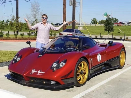 HH Model 1/18 Pagani Zonda F Hardtop Limited Edition Simulation Model Car