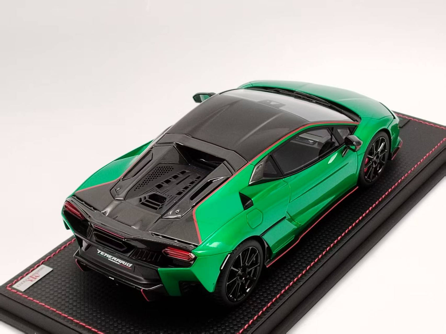 MR 1/18 Lamborghini New Baby Bull Temerario AP Kit Version Mercury Green Resin Model LAMBO062A