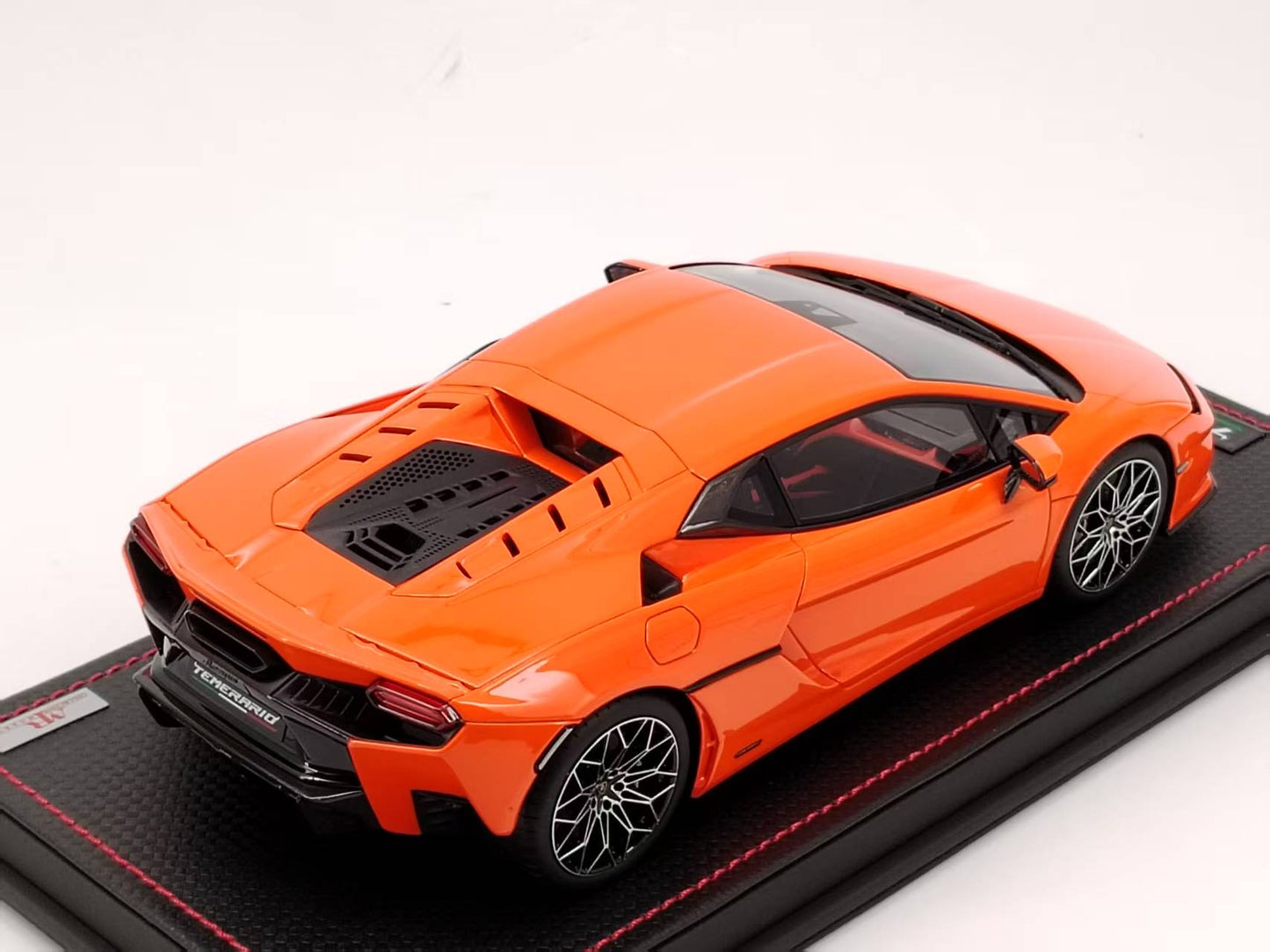 MR 1/18 Lamborghini New Calf Temerario Swift Orange Limited Model LAMBO062C