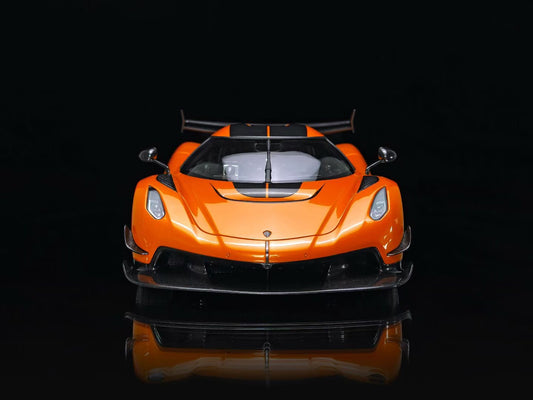 Frontiart 1/18 Koenigsegg Jesko Tangerine Candy Limited Edition Car Model