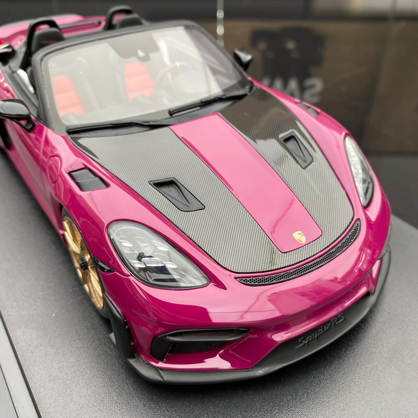 GT spirit 1/18 Porsche 918 Spyde RS simulation car model ornaments GT486