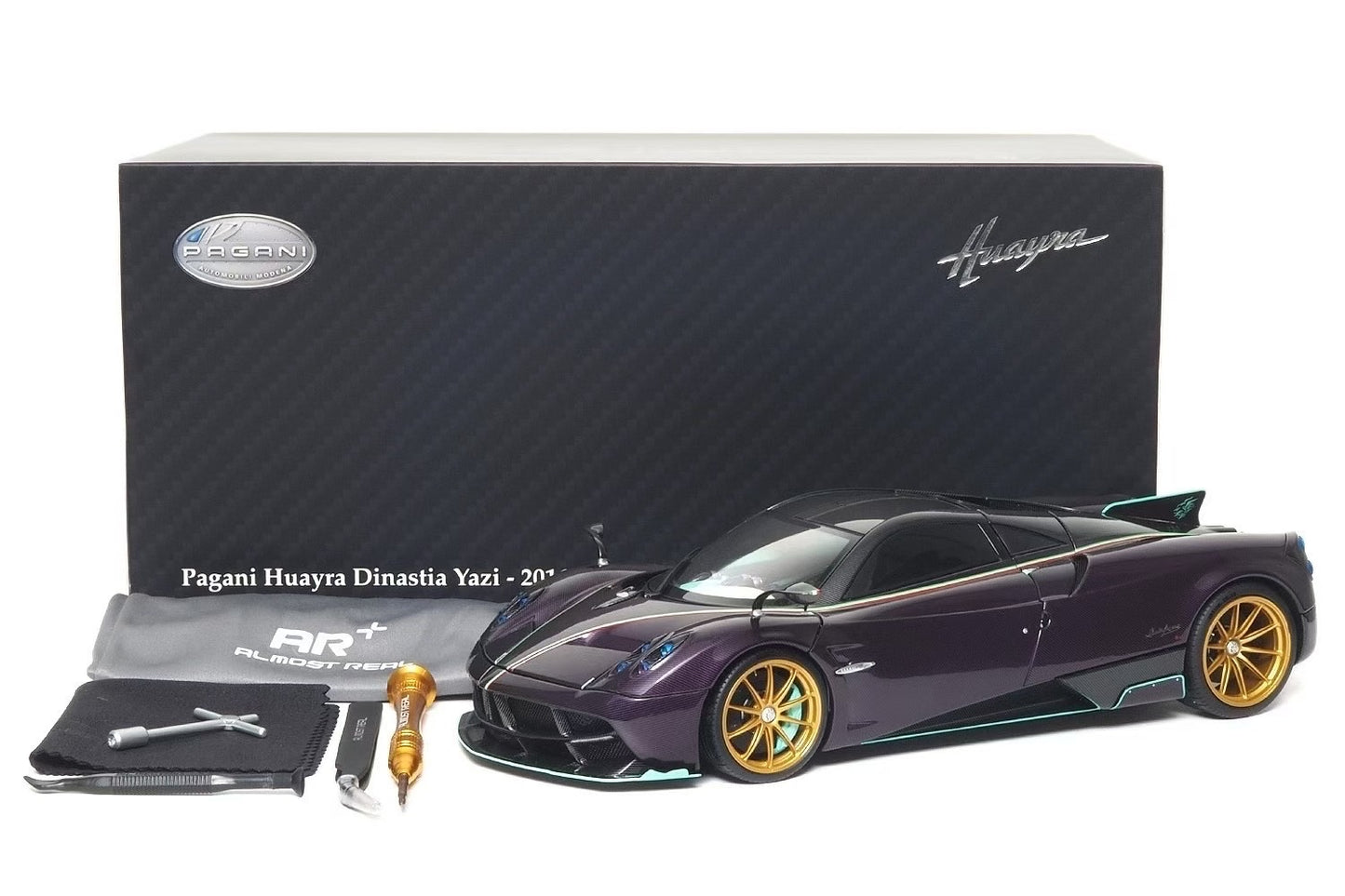 ALMOSTREAL 1/18 Pagani Dinastina Yazi Dragon Edition Diecast Model