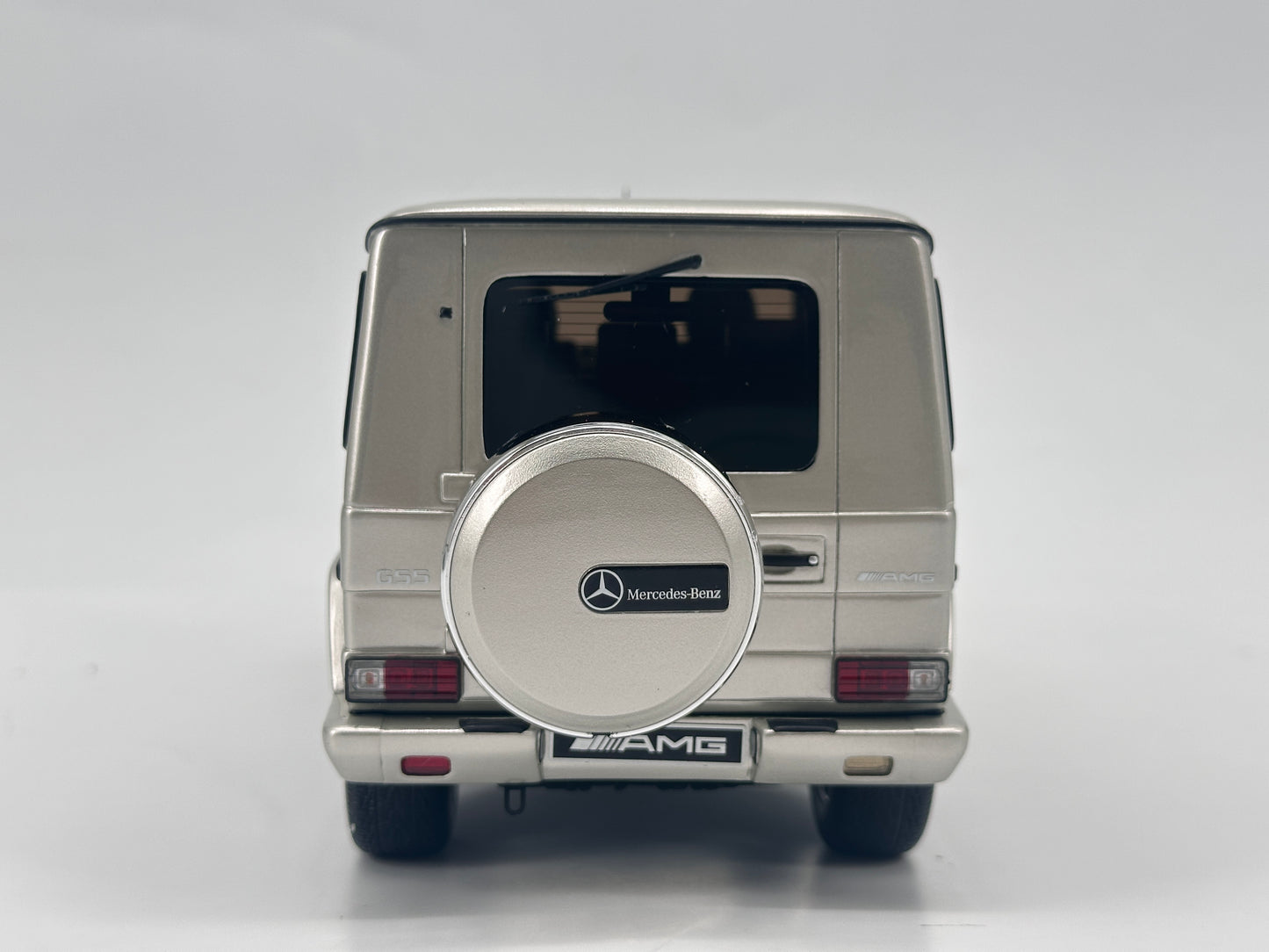 OTTO 1/18 Mercedes-Benz G-CLASS 55AMG Iridium Silver Resin Model