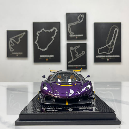 FrontiArt 1/18 Koenigsegg Jesko 7559 Purple FA209