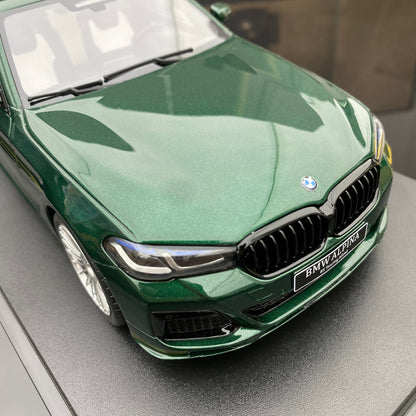 GT Spirit 1/18 BMW ALPINA B5 TOURING Green Simulation Car Model Ornament