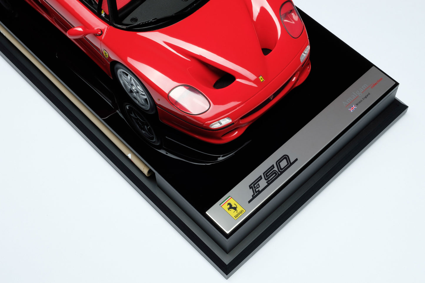 Amalgam 1/18 Ferrari F50 convertible high-end simulation car model ornaments