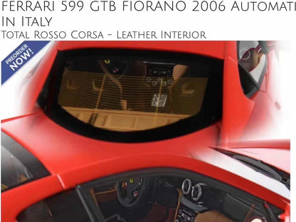 BBR Ferrari 599 GTB FIORANO 2006 AUTOMATIC GEAR automatic transmission simulation car model